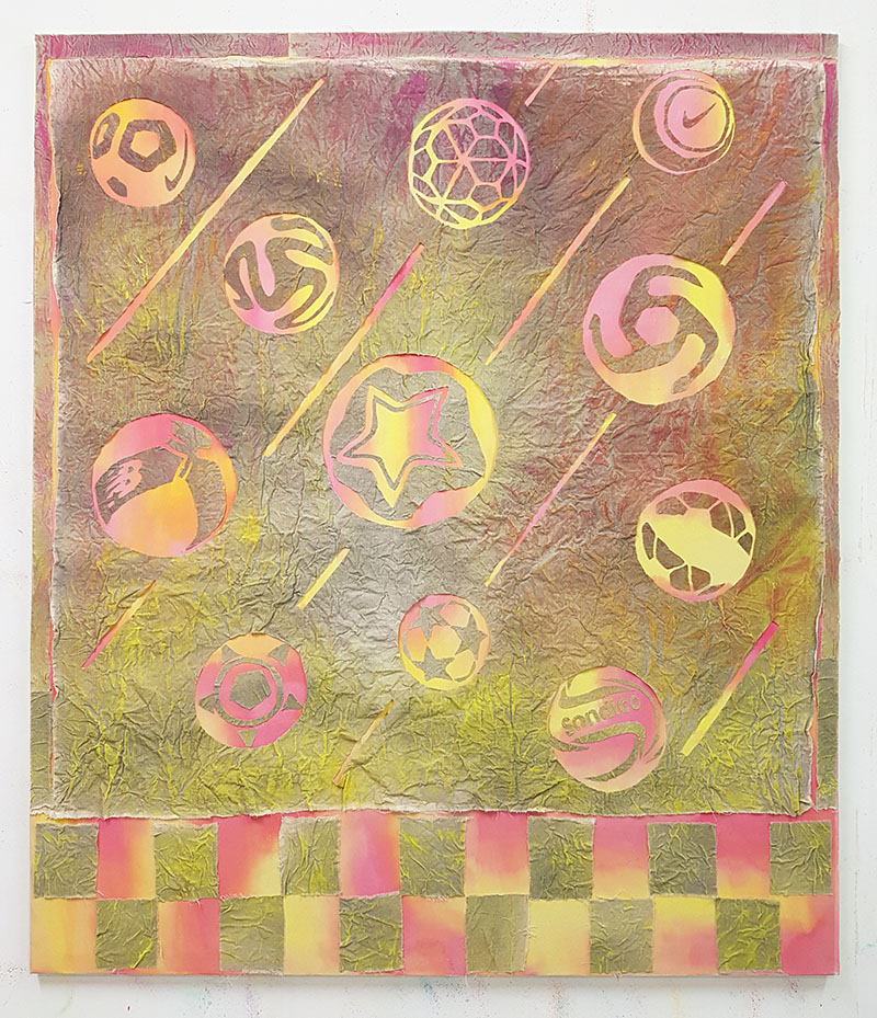 Amy Cochrane - Untitled - 2017 - Acrylic on Canvas - 170x145cm